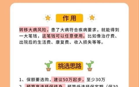 30岁买什么样的保险最实用？
