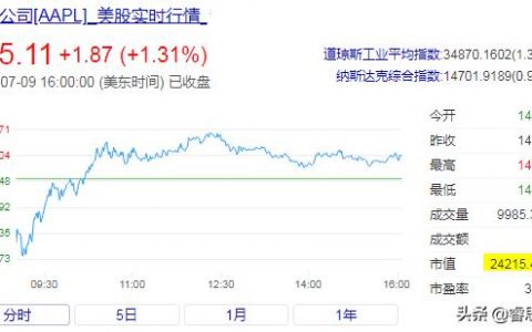 如果有苹果百分之1的股权，是否可以不上班，只靠利息生活？