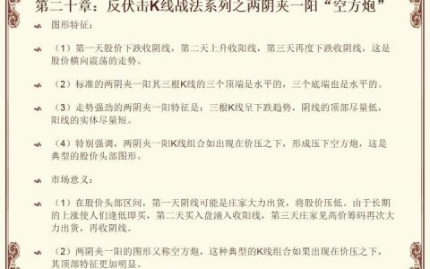 底部两阴夹一阳的k线图解法，后市会怎么走？