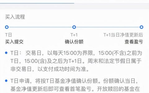 基金T+1什么意思（t+0和t+1有什么区别）