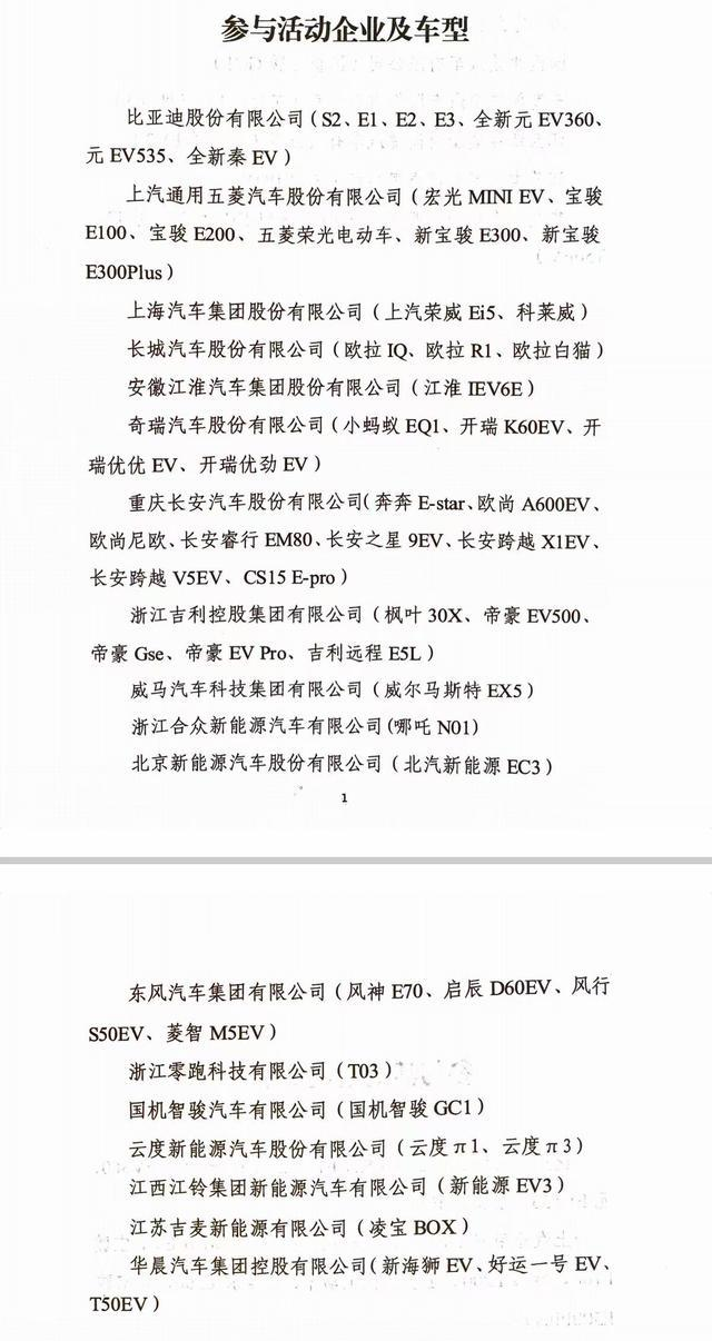 新能源汽车下乡补贴政策2021车型-5