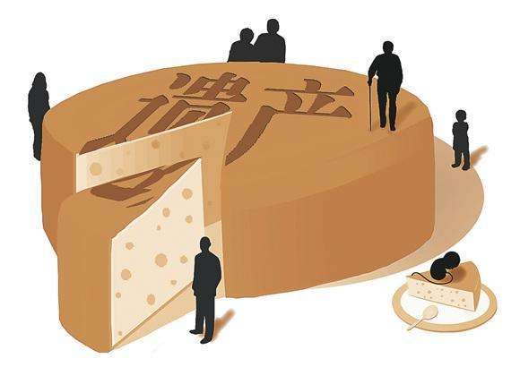 岳父去世，岳母和小舅子都在，我老婆还能分钱吗-1