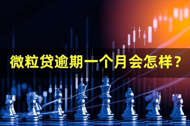 微粒贷逾期一个月会怎样？