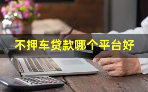 不押车贷款申请汽车抵押，哪个平台好？
