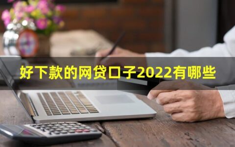 好下款的网贷口子2022有哪些？申请时无视征信必下款