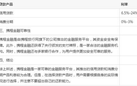 携程金融是正规平台吗？看完这篇文章你就知道了