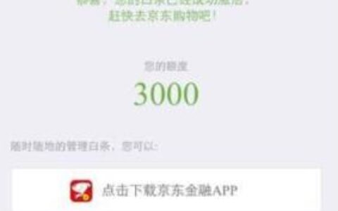 京东白条开通了没事吧？看完这篇文章你就知道了