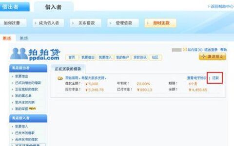 拍拍贷借款10万三年还多少？计算方法及注意事项