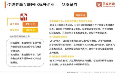 华泰证券东方财富：金融与科技的深度融合