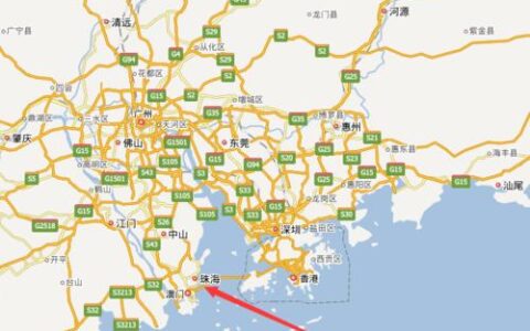 珠海离哪个城市最近？
