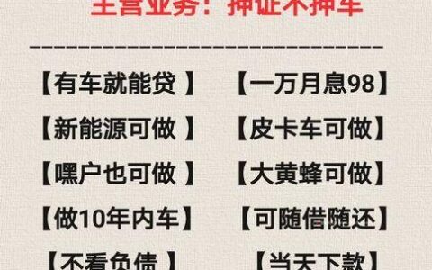 有车就能贷款，这些平台帮你快速融资