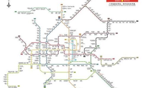 广州地铁路线图，一图看懂广州地铁