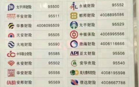 中国十大保险公司电话汇总，一键查询