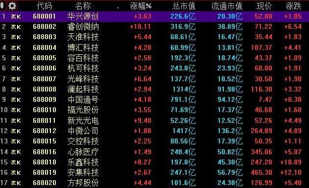 787开头的股票是什么？一文了解科创板新股申购代码