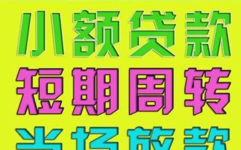 小额贷款：助您解燃眉之急