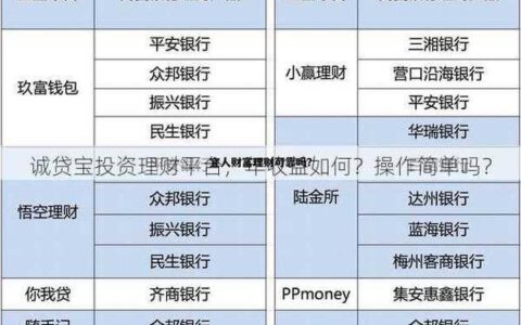 P2P查询平台：投资理财的必备工具