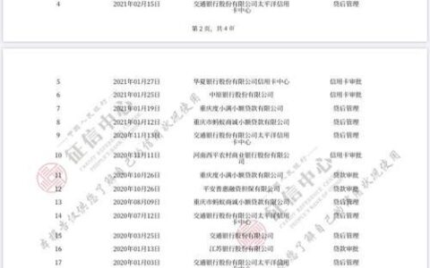 免费查询网贷大数据征信：快速了解你的信用状况