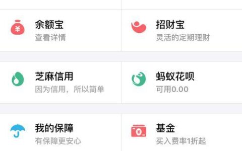 花呗：小额贷款，轻松支付