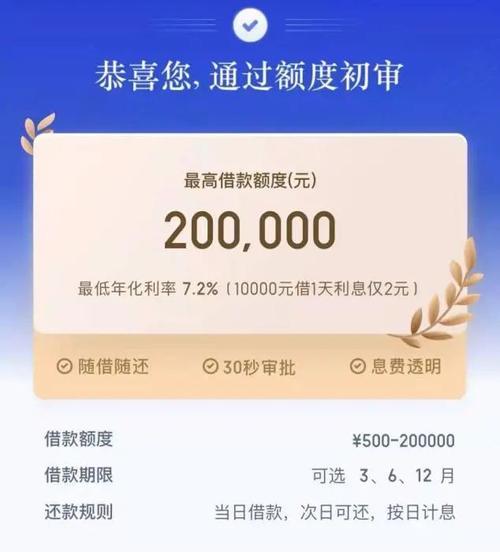 利息最低的正规贷款app