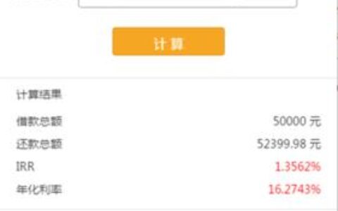 花呗借钱利息高吗？