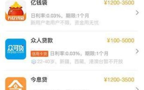 小额贷款哪家快？秒速放款的平台推荐