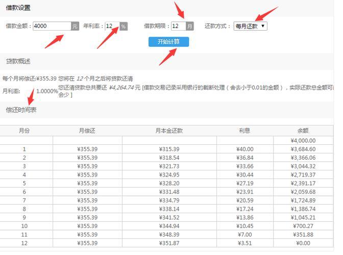 拍拍贷贷款利息怎么算？