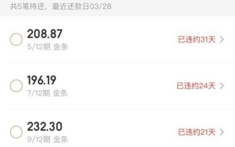 网贷逾期1个月影响大吗？