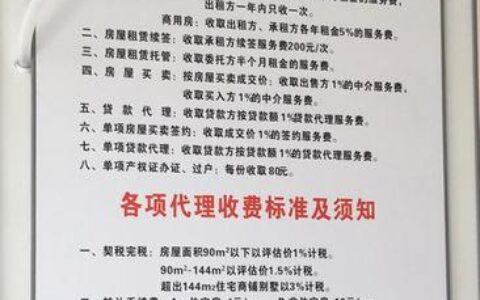 中介费包括贷款服务费吗？