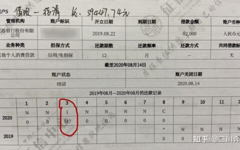 用了四年借呗会不会影响征信？