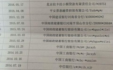 10年前贷款记录征信能查到吗？