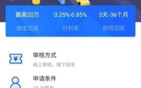 微贷网车抵贷安全吗？