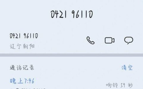 网贷逾期96110会打电话吗？