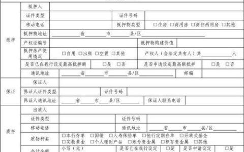 个体工商户如何申请小额贷款？