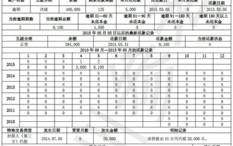 征信报告贷款记录：解读您的信用状况