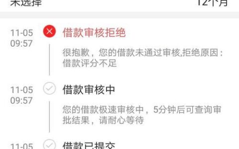 网贷平台申请被拒？可能是这些原因！