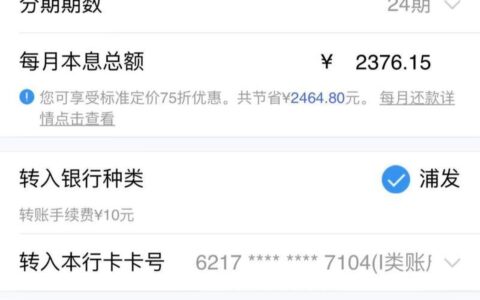 什么小额贷款可以分36期？