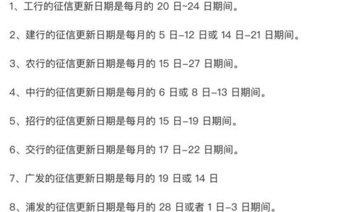 网贷还完征信多久更新？