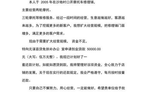 个人创业小额贷款申请：助力您的创业梦想