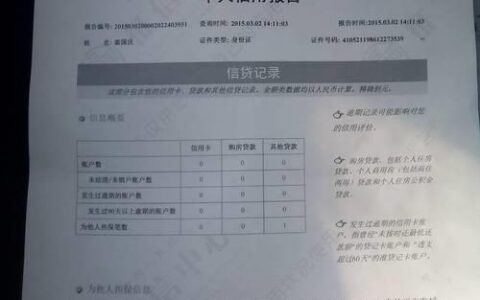 万卡贷款查征信吗？