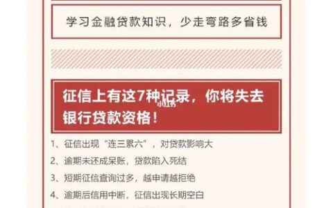 征信“污点”五年后，贷款还有戏吗？