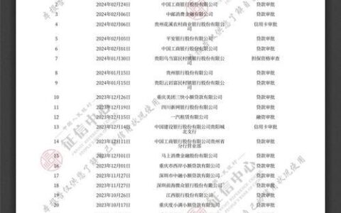 别人拿了你征信报告能贷款吗？