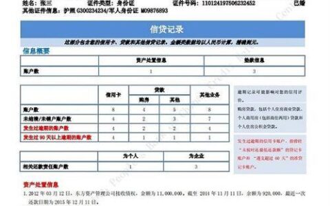 如何在征信报告中查看未结清贷款？