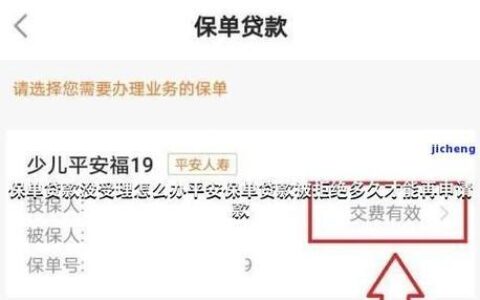 保单在手，征信不好也能贷款吗？