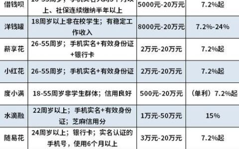 【2024最新】哪些贷款容易下款？盘点那些门槛低的贷款产品！