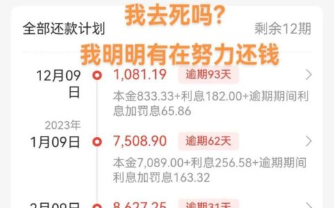 贷款逾期被网络公布？后果很严重！