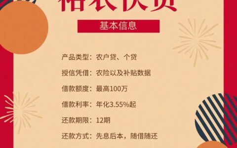 农村信用社小额贷款：助力农民增收致富