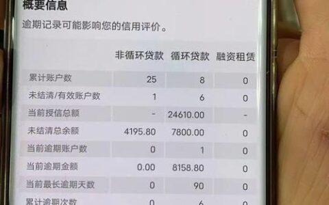 征信逾期一个月，还能贷款吗？