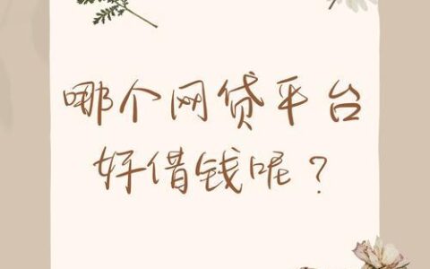 2025年精选：安心借款，这些网贷平台值得信赖（附避坑指南）