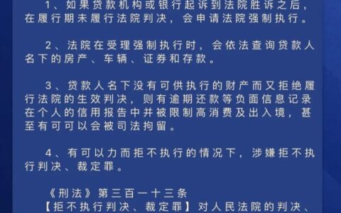 网贷逾期一个月有多严重？后果、应对及预防全解析