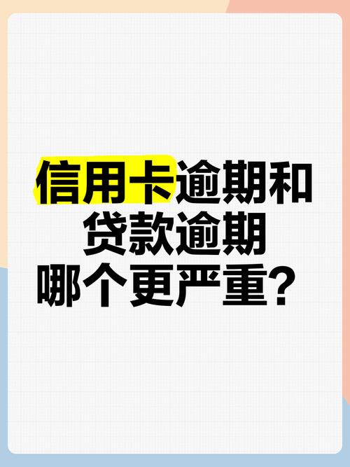 网贷逾期VS信用卡逾期：哪个“雷区”更危险？与应对策略